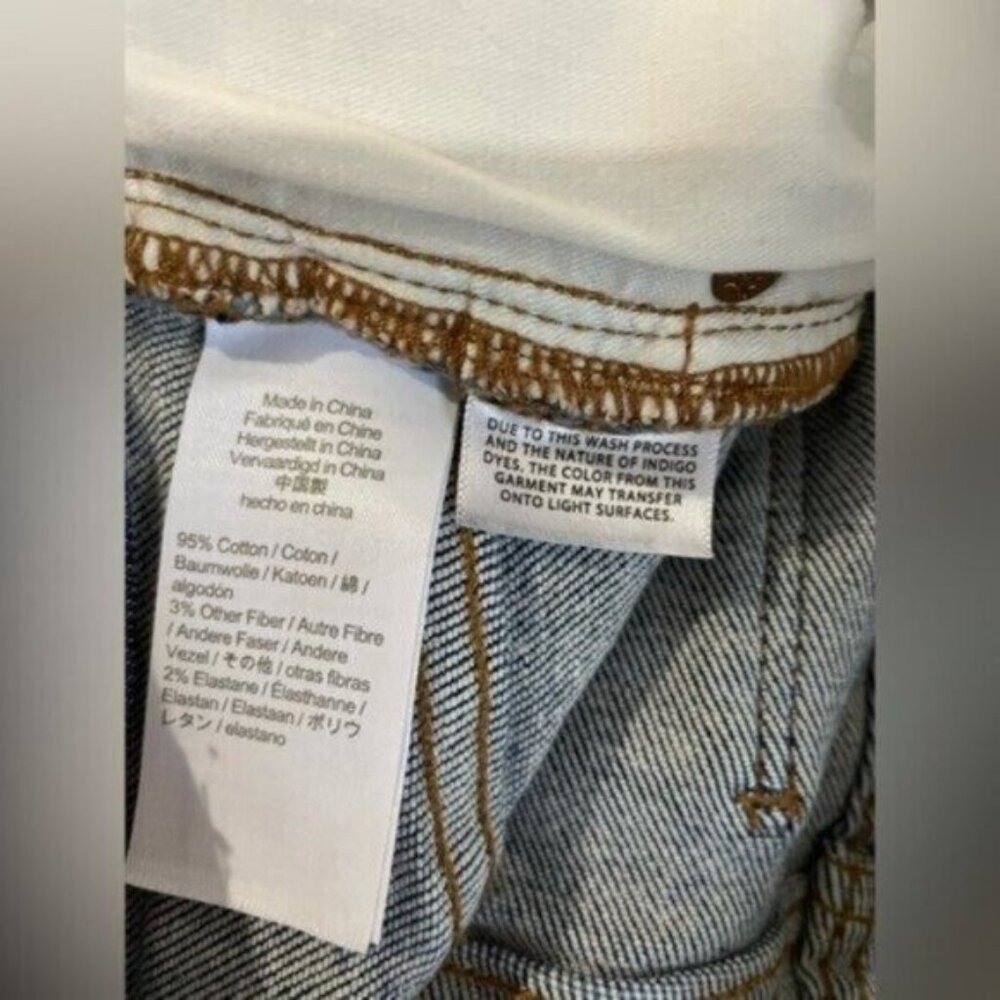 Madewell High Rise Cali Demi Boot Jeans Preppy Contemporary Stretch Mini Flare - Picture 7 of 10
